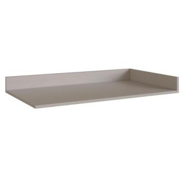 Imagem de Tampo para Balcão 91 Cm de Canto Fumê - Quiditá Móveis, Moderno, Bege