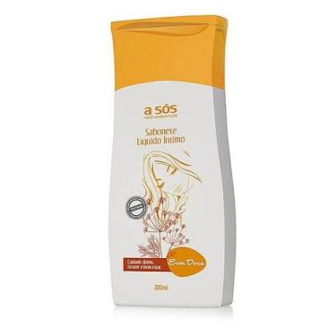 Imagem de Sabonete Íntimo Unissex Refrescante Erva Docec - 200ml - A SÓS
