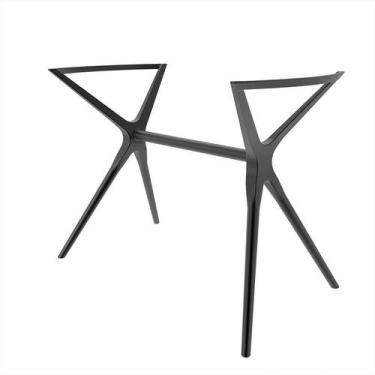 Imagem de Base para Mesa de Cozinha Retangular Baletto Titânio (56x126 cm) - I''