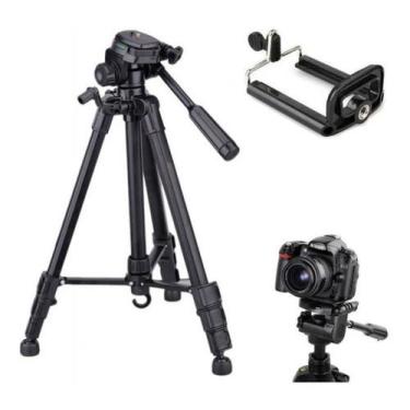 Imagem de Tripe Profissional Celular Camera Youtuber Universal 1,80mt - Zang