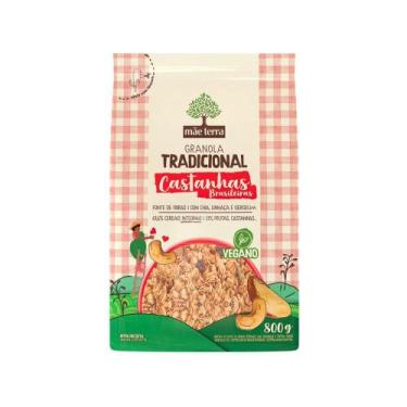 Imagem de Granola Mãe Terra Integral Castanhas Brasileiras - Tradicional 800g, 8