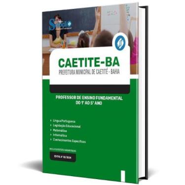 Imagem de Apostila Prefeitura Caetité Ba 2024 Professor Ensino - Editora Solucao
