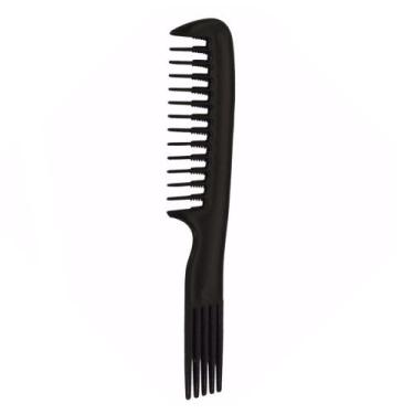 Imagem de Pente de Cabelo Zalike Jacaré Dentes Serrilhado 107 Cores Sortidas 1 U