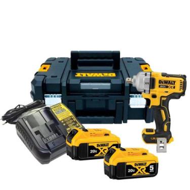 Imagem de Chave De Impacto Dewalt 1/2 A Bateria 20v 5ah Dcf892b Maleta