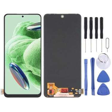 Imagem de tela Tela LCD original do AMOLED para Xiaomi Redmi Nota 12 China/Nota 12 5G / POCO X5 com Montagem Full Digitizer substituição da tela