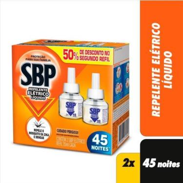 Imagem de Inseticida Elétrico SBP Led Refil 35ml - Embalagem com 2 Unidades, 2