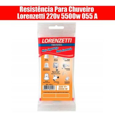 Imagem de Resistência Para Chuveiro Lorenzetti 220v 5500w 055 A