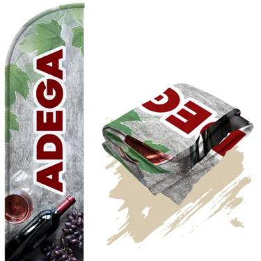 Imagem de Bandeira Para Wind Banner Dupla Face (só tecido) Adega - Fadrix