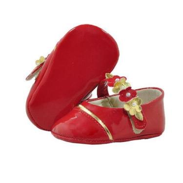 Imagem de Calçados Sapatinho de Bebê - Sapatilha Feminina - Bicho de Pé Baby REF