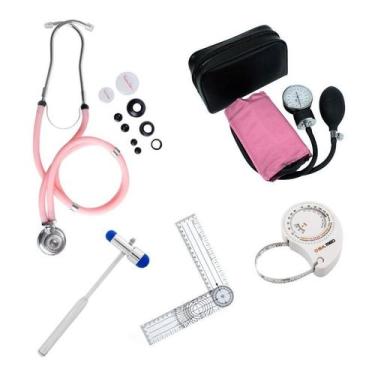 Imagem de Kit Acadêmico Para Estagio Fisioterapia Enfermagem - Cores - Premium, 