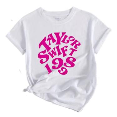 Imagem de Camiseta Da Taylor Swift Pop Baby Look Tecido 100% Algodão - SEMPRENAL