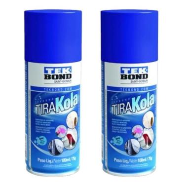 Imagem de Kit 2 Tira Kola 100ml Tekbond Remove Cola Adesivo Etiqueta, 100ml