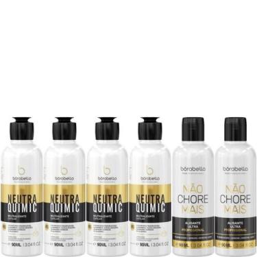 Imagem de Borabella NeutraQuimic 4x90ml + Não Chore Passo 2  2x90ml
