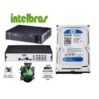 Imagem de Dvr Mhdx Full Hd 8 Canais C/Hd 500Gb - Intelbras