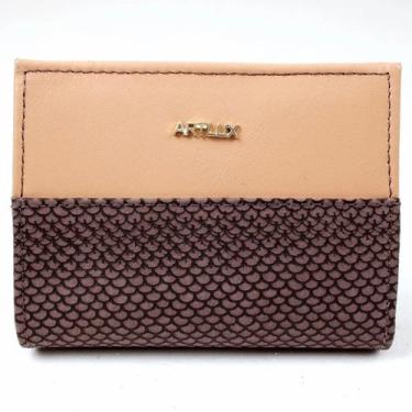 Imagem de Carteira Feminina em Couro Artlux 3004, Bege