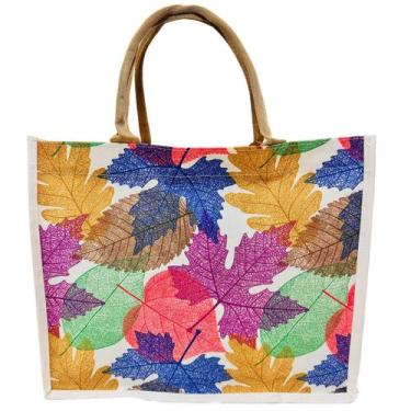 Imagem de Sacola Feminina Estampada Colorida Bolsa de Praia Verão Piscina - Lis