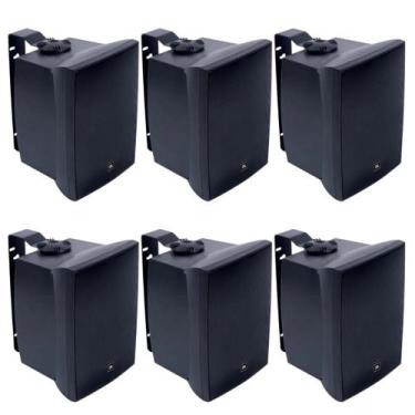 Imagem de Jbl Caixa De Som Ambiente C321 Acústica 30w Rms Cada Preta Kit 06 Unid