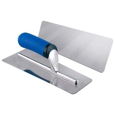 Imagem de Desempenadeira de Aço Inox com Cabo Emborrachado Roma