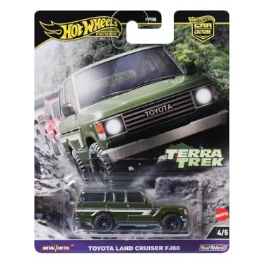 Imagem de Hot Wheels Collector, Carro Colecionável Toyota Landcruiser FJ60, em Escala 1:64