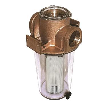Imagem de Coador de água bruta Groco ARG-750 Series 3/4" com cesta de plástico não metálico
