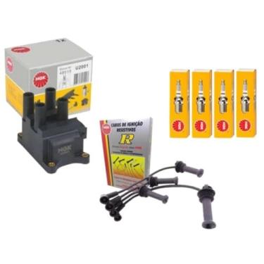 Imagem de KIT CABOS VELAS BOBINA IGNICAO FIESTA FOCUS KA ECO SPORT 1.6 SIGMA 1.5