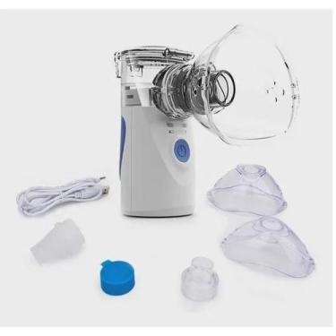 Imagem de Nebulizador Inalador Ultrassônico Portátil W1-67-1 - Ds