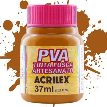 Imagem de Tinta PVA Fosca para Artesanato Acrilex Cores Quentes 37ml - 03240, AM