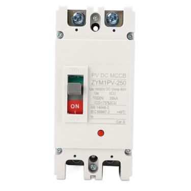 Imagem de Disjuntor de Caixa Moldada Disjuntor de Caixa Moldada 200a 2p Interruptor de Energia Solar 200a MCCB Solar Battery Protection Com Proteção Múltipla