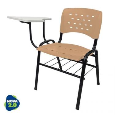 Imagem de Cadeira universitária lg flex várias cores - LG FLEX CADEIRAS, BEGE