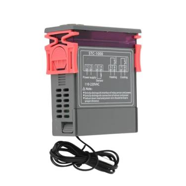 Imagem de Controlador de Temperatura Digital Sensor de Temperatura Controle de Termostato Elétrico para Uso Doméstico e Comercial Incubadora de Frango Aquário Paludário
