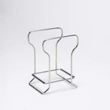 Imagem de Suporte organizador de pratos para Bancada : Inventia Aer : Inox