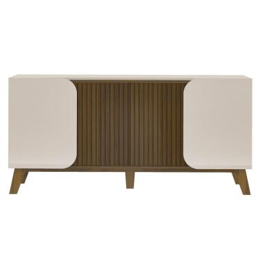 Imagem de Buffet 4 Portas Sala de Jantar 160 cm 4505 Off White Pinho ARLY