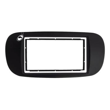 Imagem de Moldura 7" Polegadas 2 Din Fiat 500 2007 a 2019