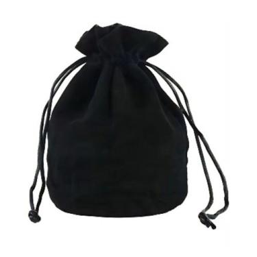 Imagem de Bolsa grande para dados rpg de mesa papel dice bag cabe +70 dados 15x1