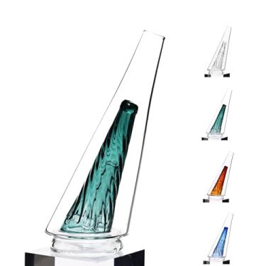 Imagem de Adequado para acessórios de vidro Pack Pro, peças de reposição, mini vasos de vidro colorido (verde)