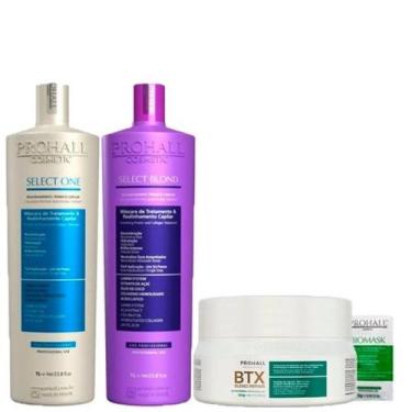 Imagem de Kit Select One Select Loiras e Btx Todos Orgânicos Prohall
