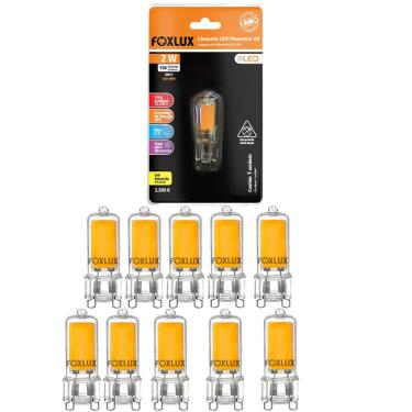 Imagem de Lampada Filamento G9 Halopin 2W 127V Foxlux