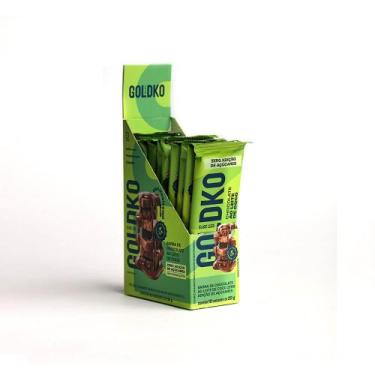 Imagem de Display - Barra de chocolate ao leite de coco zero adição de açúcares 