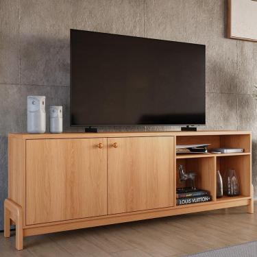Imagem de Rack para TV 70" Sunny Lukaliam Móveis 2 Portas 1,83m