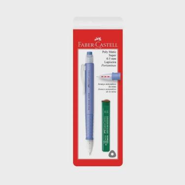 Imagem de Lapiseira 0,5 mm Poly Matic Super Avanço Automático Corpo Triangular Rosa