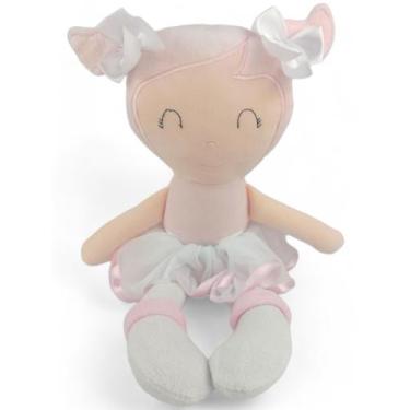 Imagem de Boneca  de pano bia bailarina  antialérgica lavavél  ziptoys - ZIP TOY