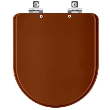 Imagem de Assento Sanitário Soft Close Carrara Caramelo Para Vaso Deca