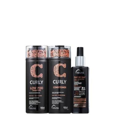 Imagem de Kit TRUSS Curly Low Poo + Day By Day (3 Produtos)