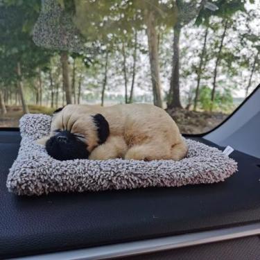 Imagem de Geermolan Acessórios de carro, decorações de painel, bonecas de animais, decoração de painel para mulheres, para meninas fofas, enfeites de mesa, presentes contendo carvão de bambu para odor