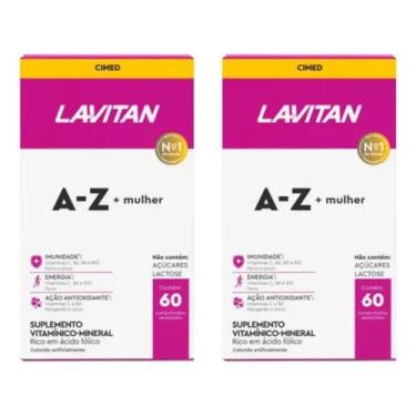 Imagem de Kit 2 Lavitan A-Z Mulher com 60 Comprimidos - CIMED