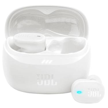 Imagem de Fone de Ouvido sem Fio JBL Tune Buds 2 Headphone Branco Até 48 horas de Bateria, IP54