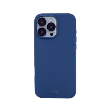 Imagem de Capa iPhone 16 Pro Originais iPlace, Silicone Essential, Azul