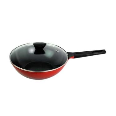 Imagem de Frigideira Wok 30Cm/4,7L Injetado Com Revestimento Ceramico