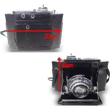 Imagem de Cofre Camera Fotografica Vintage Retro De Ferro Fundido