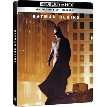 Imagem de BOTTEK Batman Begins - Steelbook Exclusivo Da Amazon [Blu-Ray 4K Uhd, Edição Limitada]